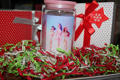 Verre KPOP “Huntrix – Girl Group” 16 oz | Paille + couvercle inclus