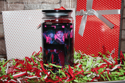 Verre KPOP “Saja Boy – Dark Idols” 16 oz | Paille + couvercle inclus