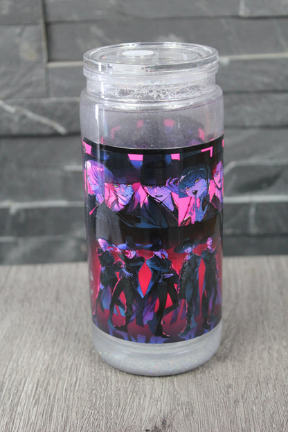 Snowglobe K-Pop Demon Boys – Paillettes holo | 20 oz