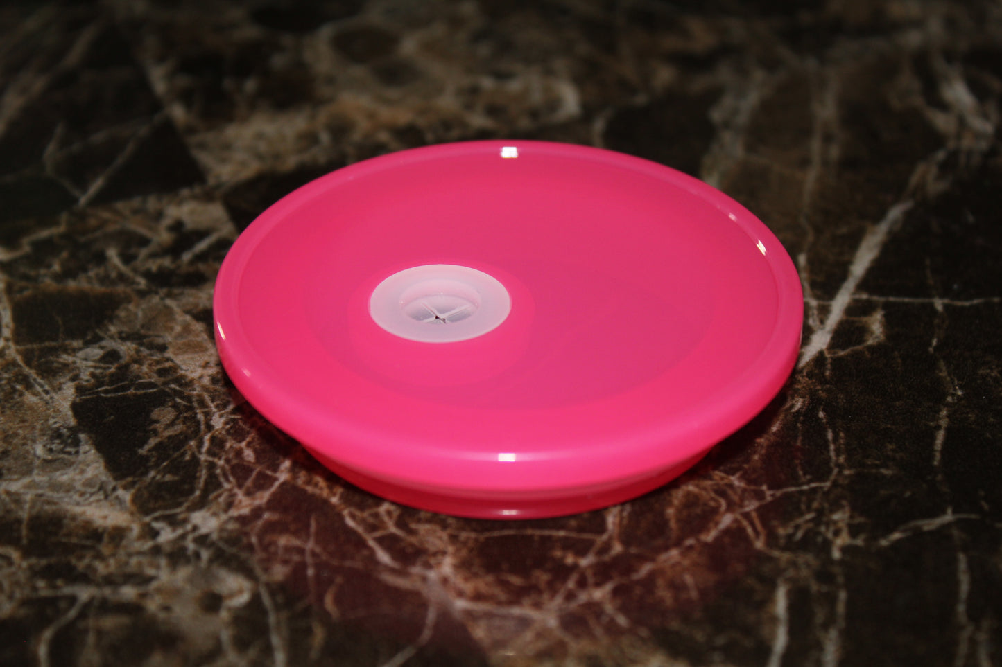 Couvercle acrylique rose fuchsia avec insert silicone pour verre 16 oz – Beauty Nini