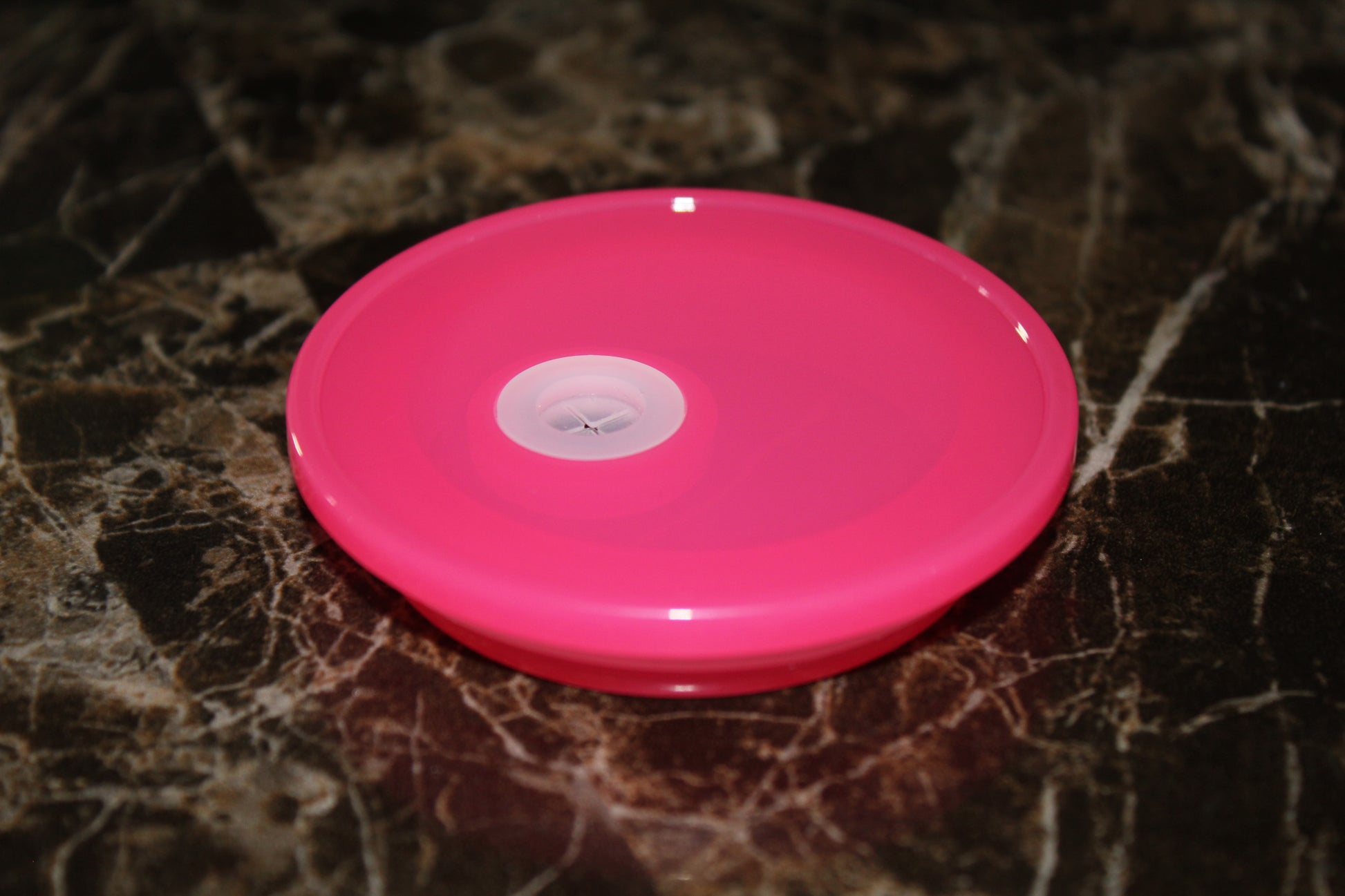 Couvercle acrylique rose fuchsia avec insert silicone pour verre 16 oz – Beauty Nini